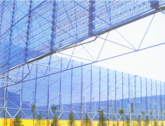 杨浦环保扫风墙网架工程